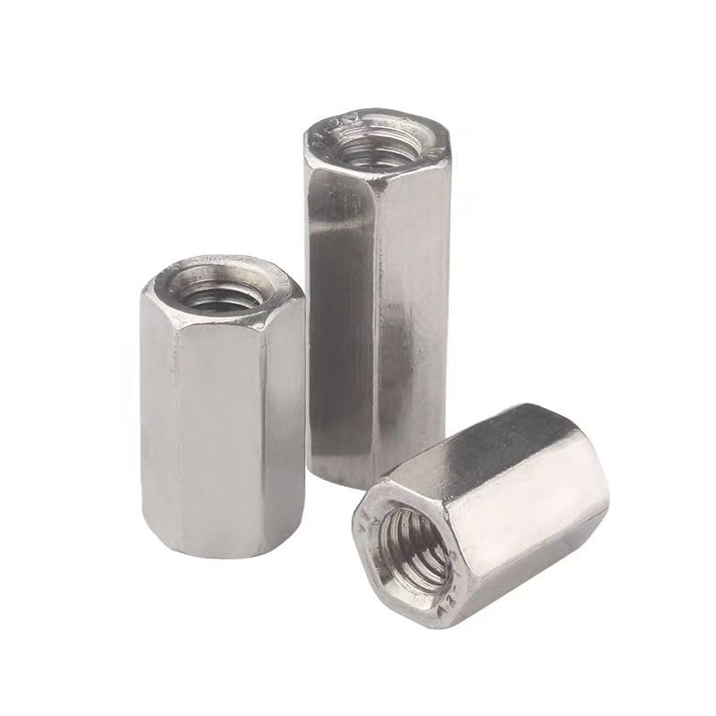 100 Dadi A Flangia Esagonali 1/2-13 In Acciaio Inox 304, Autobloccanti Seghettati, Filettatura Piena