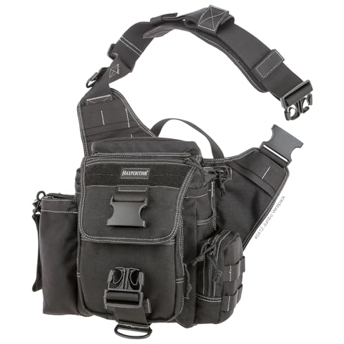 Image of MAXPEDITION Jumbo Versipack 7.4L Tactical Sling Bag, Concealed Carry Shoulder Bag, Crossbody EDC Bag, Compact Bug Out Bag, Messenger Bag for Survival Gear