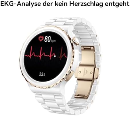 HUAWEI Watch GT3 Pro 43mm Seramik Kasa - Beyaz Seramik - Görsel 4