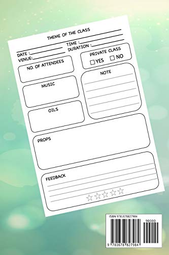 Yoga Teacher Journal Class Planner Lesson Sequence Notebook.: Yoga Teacher Planner Notebook.| Yoga Teacher Class Planner.| Gift For Christmas, Birthday, Valentine’s Day.| Beautiful Yoga Cover. image 4