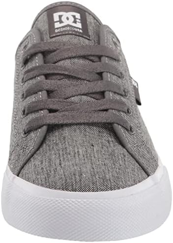 DC mens Manual Hi Txse Low Skate Shoe, Black Dark Used, 7.5 US | Image 1