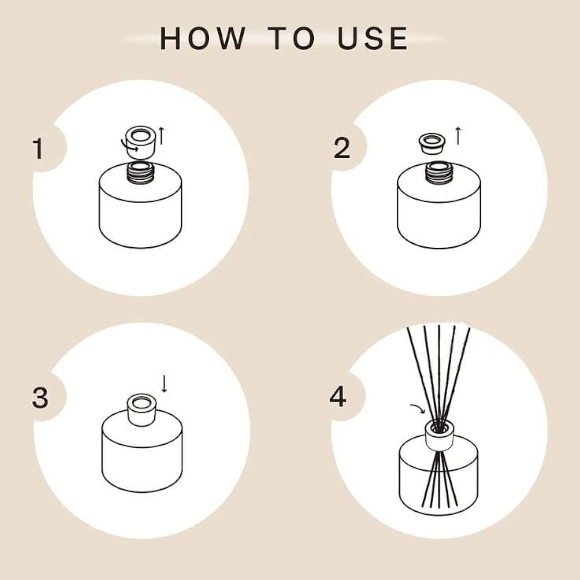 Peony & Blush Suede Reed Diffuser Set, Toxin Free