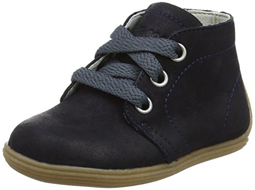 Braqeez Sunny Star, Zapatillas Altas Unisex niños, Azul (Dark Blue 129), 21 EU