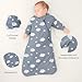 kaiya baby Unisex Sleeping Bag for Babies and Toddlers 2.5 Tog Sleep Sack 0-6Months, Long Sleeve Sleep Sack, Wearable Blanket Baby, One Piece with Sleeves, Gifts for Baby