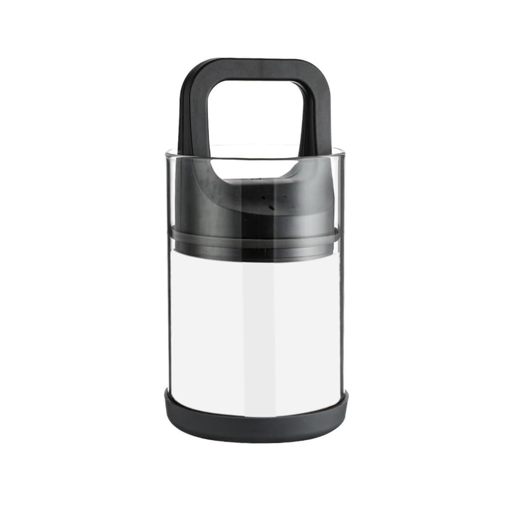 CTRLZS Glass Airtight Jars Coffee Bean Storage Containers Nuts and Snacks Storage Airtight Jars with Sealing Ring (Small)
