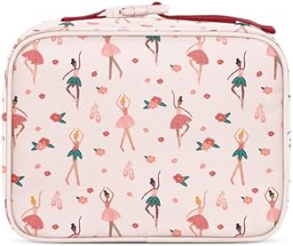 Simple Modern Kids Lunch Box for School | Reusable Insulated Lunch Bag for Toddler, Girl, and Boy | Meal Containers with Exterior & Interior Pockets | Hadley Collection | Pink Ballerina