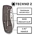 Spyderco Techno 2 Specialty Folding Utility Knife with 2.52