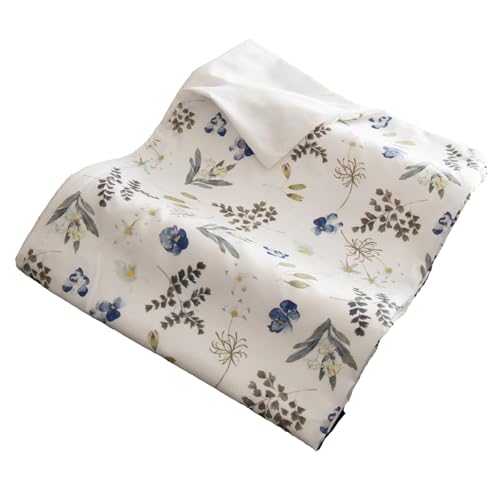 シルフィーズ 敷き布団カバー シングル グリーン イングリッシュガーデン 105×215cm おしゃれ 柄 全開ファスナー 洗濯 やわらか シンプル