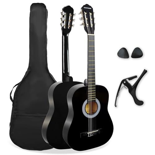 3rd Avenue Rocket 3/4 Classical Guitar Pack - Black