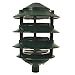 Hubbell-Raco 5893-8 Waterproof Ground-N-Light, 4 Tier, Die Cast, Green (Pack of 2)