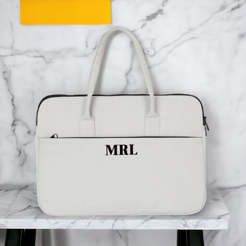 Funda portátil personalizada gris de algodón para evitar arañazos 2