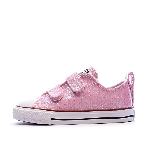 Converse Kids' Chuck Taylor All Star 2v Leather Low Top Sneaker