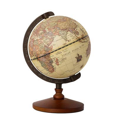 Globo inglês para decoração de escritório Decoração para casa estilo europeu Retro Globe YWB6034-14
