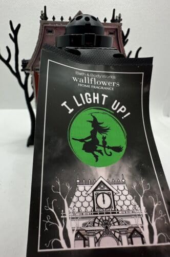 Halloween Haunted House Nightlight WallFlower Projection Plug-in