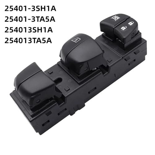 Interrupteur lève-vitre bloqué ? Commande gauche 254013TA5A pour Altima