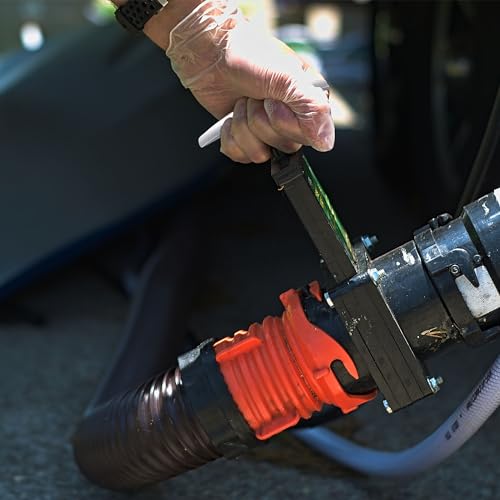 Camco Ersatz-Ablaufventil für Wohnmobile mit Griff – mit robustem Metallgriff und Ventilöffnung mit 7,6 cm Durchmesser (39511)