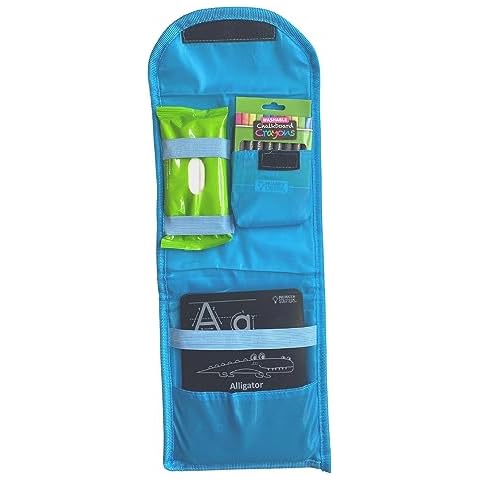 Imagination Starters Chalkboard Coloring Cards Alphabet- coloring set, chalkboard crayons, wipes, coloring travel kit Cover