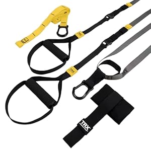 Sangle De Suspension TRX Go – Pour Pratiquer Le Fitness Partout Même En Déplacement – Accès A l&rsquo;Application TRX Training Club Inclus – Gris