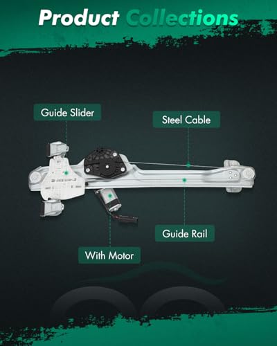 Image of SCITOO Power Window Regulator With Motor For Cadillac For Escalade
