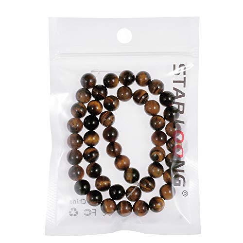 Natural Round Aa Tiger Eye Agate Loose Stone Beads Bulk For Jewelry Making 4Mm, 6Mm, 8Mm, 10Mm ,12Mm (8Mm) #TOP2