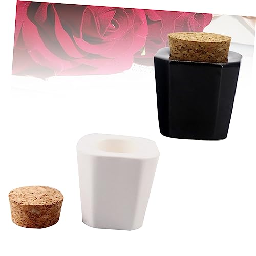 Ipetboom 2pcs Tazas Líquidas para Nail Art y Manicura miniatura 5