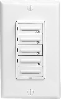 Leviton Decora Preset Resistive/Inductive 30 Minute Countdown Timer