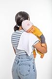 8 Lagen - 4 Stück - Baby Spucktücher - Babyhandtuch - Waschlappen - Mulltücher - Stoffwindeln- Spucktücher Baby Junge und Mädchen - Faltwindeln - Weich – Dick – Saugfähig - für Neugeborene - Weiß