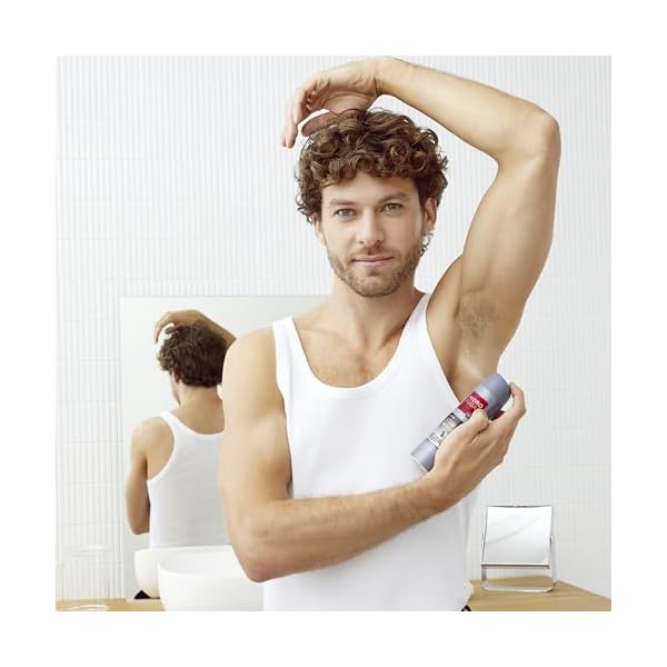 Hidrofugal MEN Stark & Anti-Flecken Spray (150 ml), starkes Deo-Spray gegen Schweiß, Geruch und Flecken, Anti-Transpirant gegen Achselnässe und Körpergeruch – Bild 4