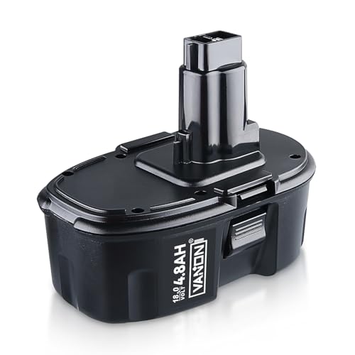 VANON 4800mAh 18V DC9096 Battery Replacement for Dewalt 18 Volt Battery XRP Ni-MH, Compatible with DC9096, DW9098, DC9099, DW9095, DW9096 1 Pack