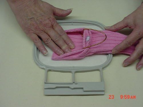 Set of 2 Sock Easy Embroidery Machine Hooping Hoop Aid / Hoops - Easy Hoop for Socks