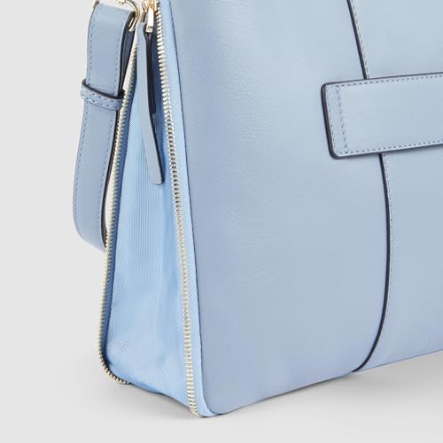 Maletín sutil de mujer para portátil 15,6" en cuero elegante 6