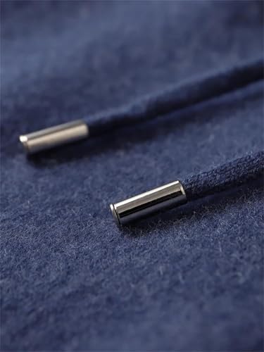 Men's Cashmere Pants Thick Soft Smart Pencil Elasticated Waist Cashmere Knitted Trousers3