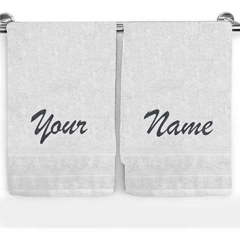BEN KAUFMAN Custom Monogrammed Towels Cover