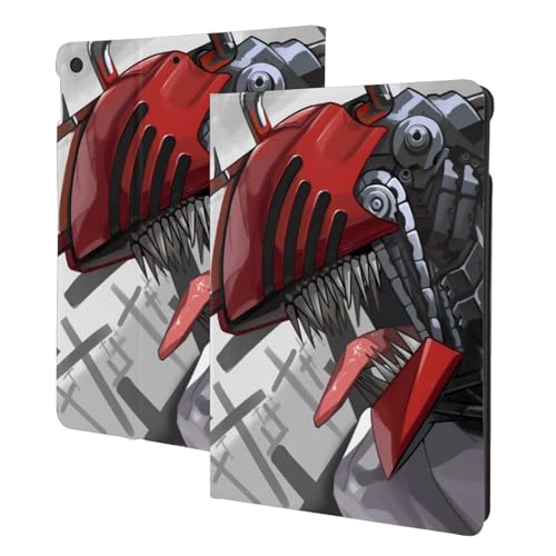 Compatible with チェンソーマン iPad Pro ケース 2024 13インチ(最新型) iPad Pro 13インチ ケース タブレットケース Ipad pro タブレット ケース PUレザー 二つ折スタンド 角度調整 横置きスタンド 全