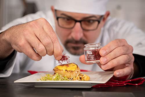 Zaffrus - Certified Organic Saffron Threads For Cooking, Herbal Teas and Drinks Ideal for Restaurant Chefs and Home Cooks. (1 Ounce / 28 grams)