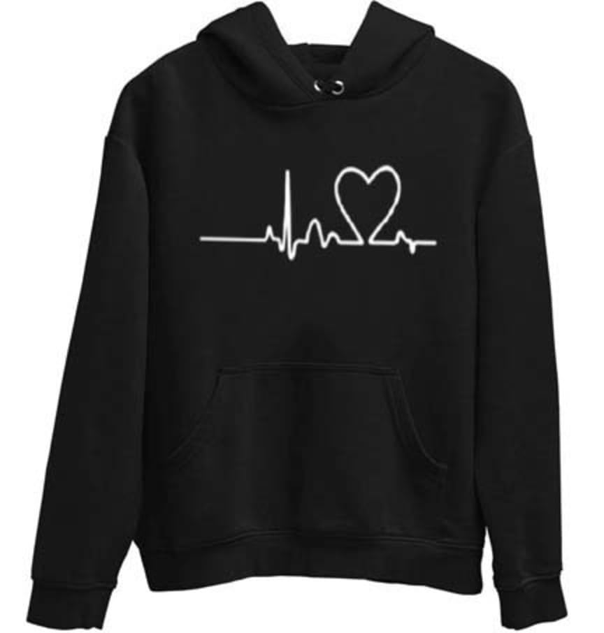vfashionstore Stylish My Lifeline Women Jackets Printed Hooded Sweatshirt Girls Hoodie-picture-14