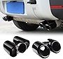 FINMOKAL For 2020-2022 Land Rover Defender Stainless Black Rear Tail Exhaust Muffler Tips