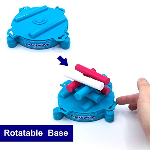 Shakewave - The Ultimate Stacking Blocks Game Challenge. Stack Rollers To Build A Tower As High As Possible On A Rotating Base Without Causing It To Collapse! Promotes Hand-Eye Coordination & Balance. #TOP2