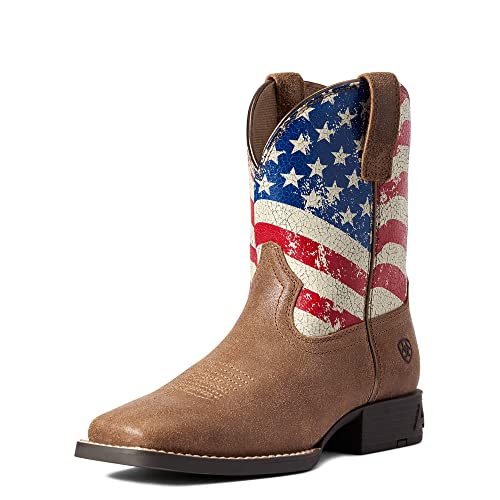 Ariat Girl's Youth Stars and Stripes Western Boot - Main Image