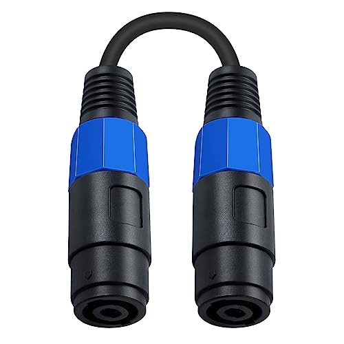 Poyiccot Speakon X toXP[uAZ XsRX - XsRX P[u 18AWG I[fBIP[u Pro DJ PA MOXe[W}CNΉ A20CM