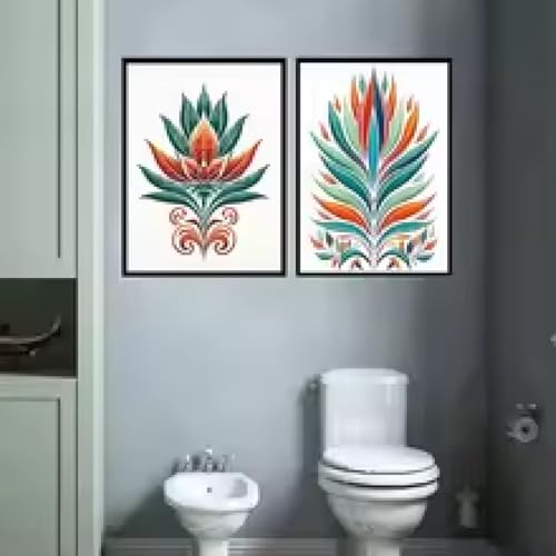 Décoration d'intérieur pour mur vide avec peinture décorative abstraite toile