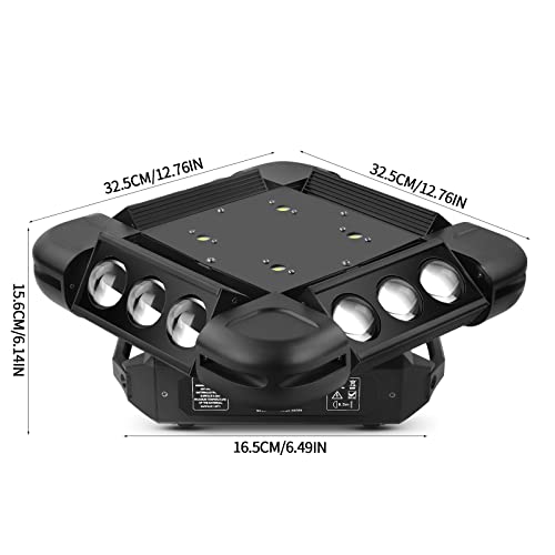 Moving Head WZYBUTA 150W RGBW Discolicht für Veranstaltungen und Partys