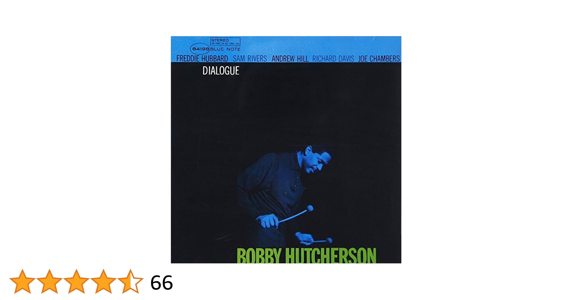 ワールドワイドLP Bobby Hutcherson Dialogue 602455059741 Blue Note /00400 Bobby Hutcherson – Dialogue | Releases | Discogs