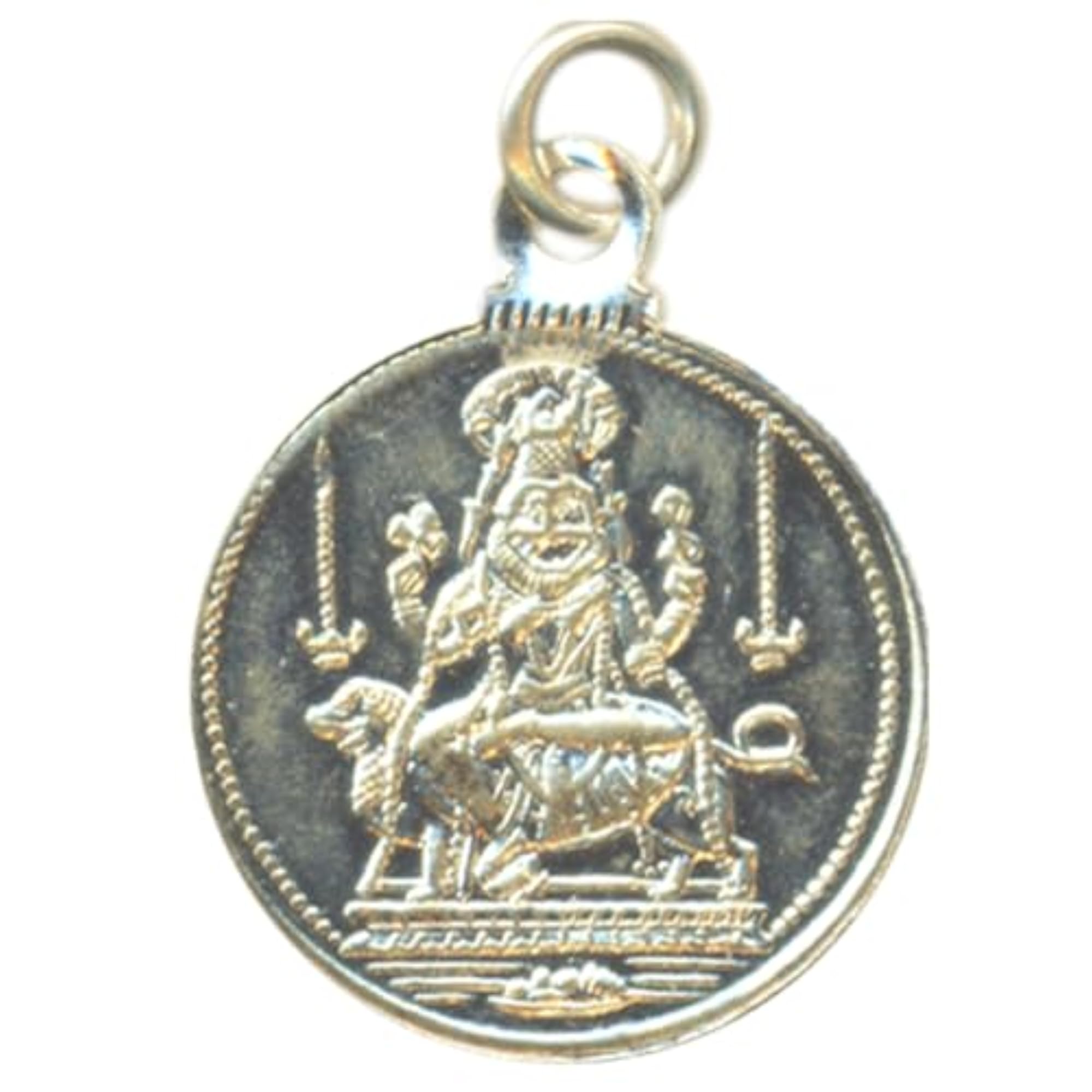 Pratyangira Devi Kavach Pendant Silver, Spiritual Protection