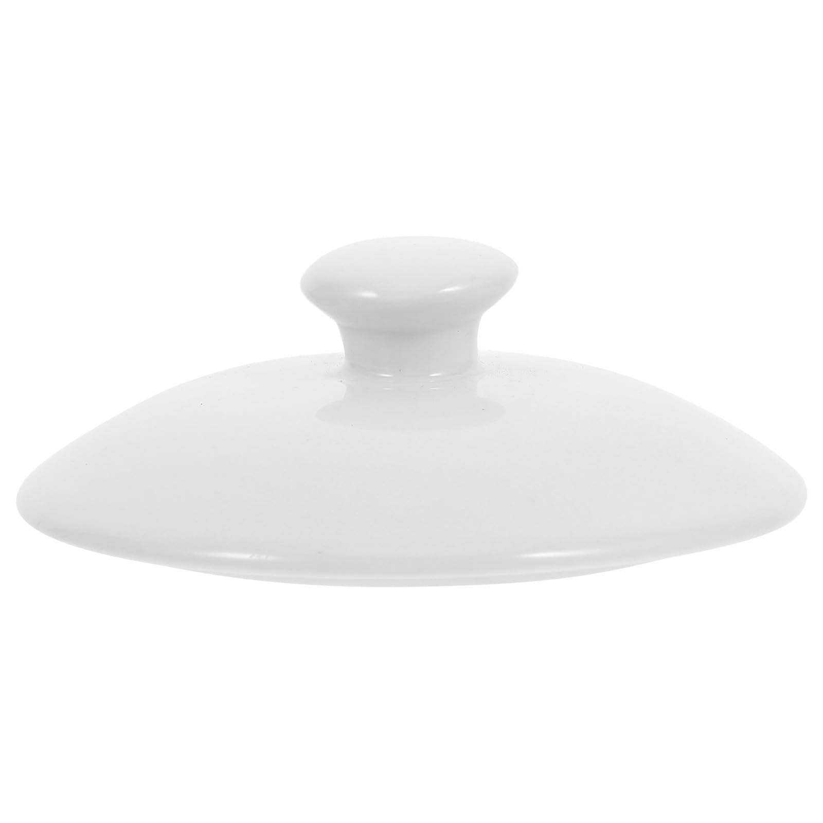 Cabilock Stew Pot Lid Ceramic Teapot Replacement Lid for Home Office Kitchen Cookware