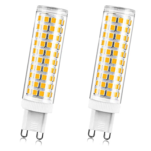 G9 12W LED�d�� 100-120W �n���Q���d������ �����\ �����F 2700K 1200LM AC 110V-240V �z�[���Ɩ��p 2�p�b�N