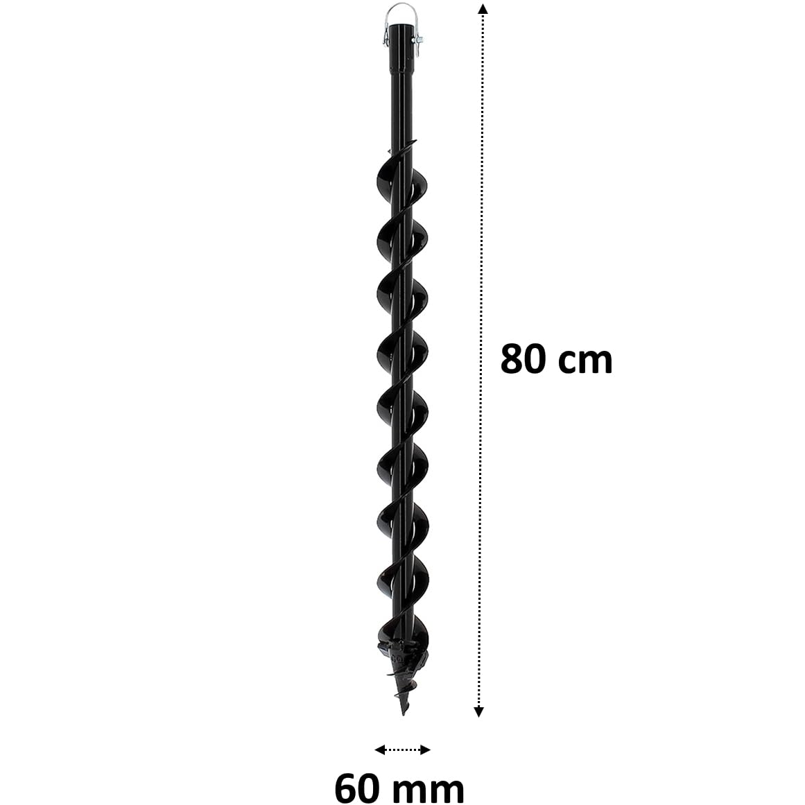 Broca SEMIPROFESIONAL Ø 60 mm para taladro de tierra