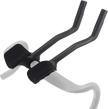 Tt Bar, Tt Handlebar Carbon Aero TT Bar 1-1/4" Bicycle Auxiliary Handle Road Bike Triathlon Aero Bike Extension 40  Triathlon Bar Carbon 360mm