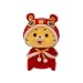 CAREMiLLE 2022 Mascotte du Nouvel an Chinois Animal en Peluche Tigre Non déformé Pendentif poupée Doux Confort Jouet de Couchage 8/11/12/16in, poupée en Peluche-Taille 22