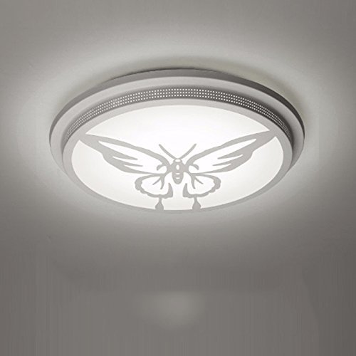 Lampe LED blanche papillon 250mm pour éclairer un couloir